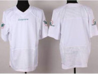 Nike Miami Dolphins Blank White Elite NFL Jerseys