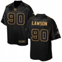 Nike Bills -90 Shaq Lawson Black Stitched NFL Elite Pro Line Gold Collection Jersey Nike Bills -90 Shaq Lawson Black Stitched NFL Elite Pro Line Gold Collection Jersey