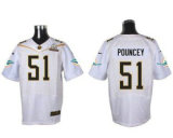 Nike Miami Dolphins -51 Mike Pouncey White 2016 Pro Bowl Stitched NFL Elite Jersey