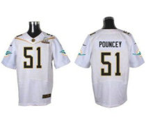 Nike Miami Dolphins -51 Mike Pouncey White 2016 Pro Bowl Stitched NFL Elite Jersey Nike Miami Dolphins -51 Mike Pouncey White 2016 Pro Bowl Stitched NFL Elite Jersey