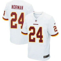 Nike Redskins -24 Josh Norman White Stitched NFL Elite Jersey