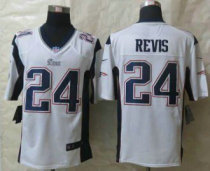 Nike New England Patriots -24 Darrelle Revis White Stitched NFL Game Jersey Nike New England Patriots -24 Darrelle Revis White Stitched NFL Game Jersey