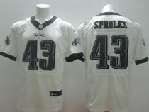 Nike Philadelphia Eagles #43 Darren Sproles Whtie Men's Stitched NFL New Elite Jersey Nike Philadelphia Eagles #43 Darren Sproles Whtie Men's Stitched NFL New Elite Jersey