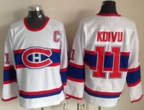 Montreal Canadiens -11 Saku Koivu White CCM Throwback Stitched NHL Jersey Montreal Canadiens -11 Saku Koivu White CCM Throwback Stitched NHL Jersey