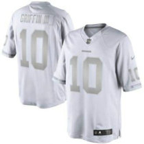 Nike Washington Redskins -10 Robert Griffin III Silver Grey Nike Washington Redskins -10 Robert Griffin III Silver Grey