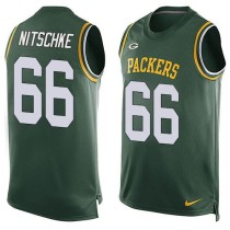 Nike Green Bay Packers -66 Ray Nitschke Green Team Color Stitched NFL Limited Tank Top Jersey Nike Green Bay Packers -66 Ray Nitschke Green Team Color Stitched NFL Limited Tank Top Jersey