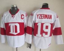 Detroit Red Wings -19 Steve Yzerman White Winter Classic CCM Throwback Stitched NHL Jersey Detroit Red Wings -19 Steve Yzerman White Winter Classic CCM Throwback Stitched NHL Jersey