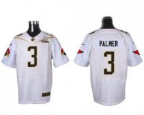Nike Arizona Cardinals -3 Carson Palmer White 2016 Pro Bowl Men's Stitched NFL Elite Jersey