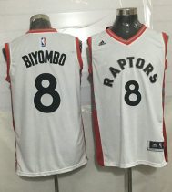 Toronto Raptors -8 Bismack Biyombo White Stitched NBA Jersey Toronto Raptors -8 Bismack Biyombo White Stitched NBA Jersey