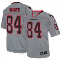 Nike Falcons 84 Roddy White Lights Out Grey Stitched NFL Elite Jersey Nike Falcons 84 Roddy White Lights Out Grey Stitched NFL Elite Jersey