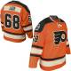 Philadelphia Flyers -68 Jaromir Jagr Orange Official 2012 Winter Classic Stitched NHL Jersey