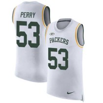 Nike Packers -53 Nick Perry White Stitched NFL Limited Rush Tank Top Jersey Nike Packers -53 Nick Perry White Stitched NFL Limited Rush Tank Top Jersey