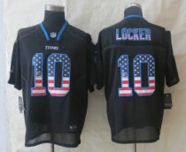 2014 New Nike Tennessee Titans 10 Locker USA Flag Fashion Black Elite Jerseys 2014 New Nike Tennessee Titans 10 Locker USA Flag Fashion Black Elite Jerseys