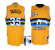 Autographed Denver Nuggets -35 Kenneth Faried Yellow Alternate Stitched NBA Jersey