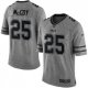 Nike Buffalo Bills -25 LeSean McCoy Gray Stitched NFL Limited Gridiron Gray Jersey