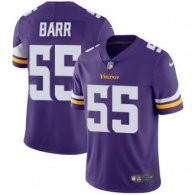 Nike Vikings -55 Anthony Barr Purple Team Color Stitched NFL Vapor Untouchable Limited Jersey