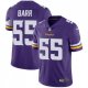 Nike Vikings -55 Anthony Barr Purple Team Color Stitched NFL Vapor Untouchable Limited Jersey