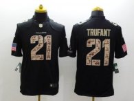 Atlanta Falcons 21 Desmond Trufant Nike Black Salute To Service Jersey