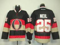 Ottawa Senators -25 Chris Neil Black Third Stitched NHL Jersey Ottawa Senators -25 Chris Neil Black Third Stitched NHL Jersey