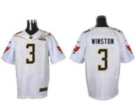 Nike Tampa Bay Buccaneers -3 Jameis Winston White 2016 Pro Bowl Stitched NFL Elite Jersey