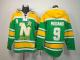 Dallas Stars -9 Mike Modano Green Sawyer Hooded Sweatshirt Stitched NHL Jersey
