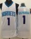 Revolution 30 Charlotte Hornets -1 Lance Stephenson White Stitched NBA Jersey