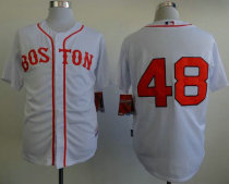 Boston Red Sox #48 Pablo Sandoval White Cool Base Stitched MLB Jersey Boston Red Sox #48 Pablo Sandoval White Cool Base Stitched MLB Jersey