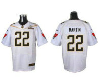 Nike Tampa Bay Buccaneers -22 Doug Martin White 2016 Pro Bowl Stitched NFL Elite Jersey