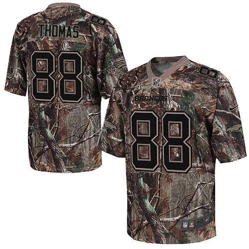 Nike Denver Broncos #88 Demaryius Thomas Camo Men's Stitched NFL Realtree Elite Jersey