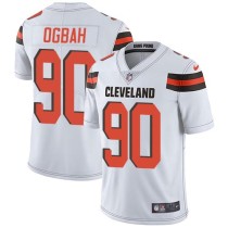 Nike Browns -90 Emmanuel Ogbah White Stitched NFL Vapor Untouchable Limited Jersey Nike Browns -90 Emmanuel Ogbah White Stitched NFL Vapor Untouchable Limited Jersey