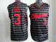 Los Angeles Clippers -3 Chris Paul Black Grey Groove Stitched NBA Jersey