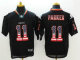 Nike Miami Dolphins -11 DeVante Parker Black Stitched NFL Elite USA Flag Fashion Jersey
