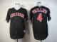 Cincinnati Reds -4 Brandon Phillips Black Stitched MLB Jersey