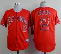 Los Angeles Angels of Anaheim -2 Erick Aybar Red Cool Base Stitched MLB Jersey Los Angeles Angels of Anaheim -2 Erick Aybar Red Cool Base Stitched MLB Jersey