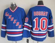 New York Rangers -10 Ron Duguay Blue CCM Heroes of Hockey Alumni Stitched NHL Jersey New York Rangers -10 Ron Duguay Blue CCM Heroes of Hockey Alumni Stitched NHL Jersey