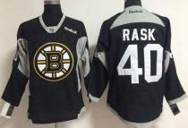Boston Bruins -40 Tuukka Rask Black Practice Stitched NHL Jersey Boston Bruins -40 Tuukka Rask Black Practice Stitched NHL Jersey