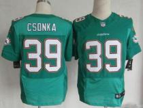 Nike Miami Dolphins #39 Larry Csonka Aqua Green Team Color Men's Stitched NFL Elite Jersey Nike Miami Dolphins #39 Larry Csonka Aqua Green Team Color Men's Stitched NFL Elite Jersey