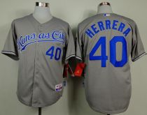 Kansas City Royals -40 Kelvin Herrera Grey Cool Base Stitched MLB Jersey Kansas City Royals -40 Kelvin Herrera Grey Cool Base Stitched MLB Jersey