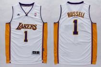 Los Angeles Lakers -1 D Angelo Russell White Stitched NBA Jersey Los Angeles Lakers -1 D Angelo Russell White Stitched NBA Jersey