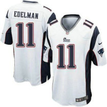Nike New England Patriots -11 Julian Edelman White NFL Game Jersey Nike New England Patriots -11 Julian Edelman White NFL Game Jersey