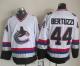 Vancouver Canucks -44 Todd Bertuzzi White Black CCM Throwback Stitched NHL Jersey