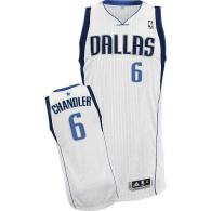 Dallas Mavericks -6 Tyson Chandler White Revolution 30 Stitched NBA Jersey
