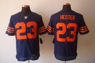 Nike Bears -23 Devin Hester Navy Blue 1940s Throwback Stitched NFL Elite Jersey