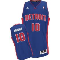 Revolution 30 Detroit Pistons -10 Greg Monroe Blue Stitched NBA Jersey Revolution 30 Detroit Pistons -10 Greg Monroe Blue Stitched NBA Jersey