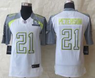Nike Cardinals -21 Patrick Peterson White Pro Bowl Men's Stitched NFL Elite Team Carter Jersey