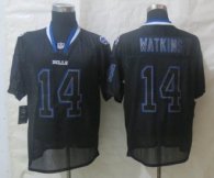 Nike Buffalo Bills -14 Sammy Watkins Lights Out Black NFL Elite Jersey