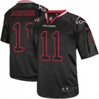 Nike Falcons 11 Julio Jones Lights Out Black Stitched NFL Elite Jersey
