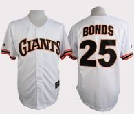San Francisco Giants #25 Barry Bonds White 1989 Turn Back The Clock Stitched MLB Jersey