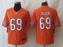 New Nike Chicago Bears 69 Allen Orange Limited Jerseys New Nike Chicago Bears 69 Allen Orange Limited Jerseys