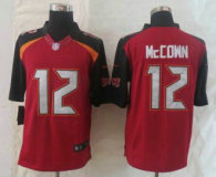 2014 New Nike Tampa Bay Buccaneers 12 McCown Red Limited Jerseys